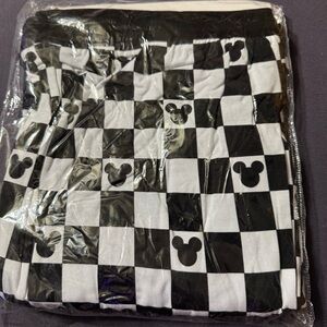 Checkered Black and White Pajama Pants